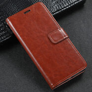 小笨魚(yú)適用紅米note7手機殼小米紅米note8翻蓋redmi76a保護套紅米note8pro男款8a防摔6pro女全包皮套老人 咖啡色只送掛繩 紅米6