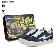 鳶樂(lè )REVENGE X ENGTM 洛杉磯閃電聯(lián)名復古板鞋潮流美式情侶百搭面包鞋 雷迪波爾寶藍色 【限定閃電/聯(lián)名款】 41 雷迪波爾41 標準碼 正碼正拍