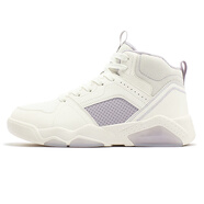 361°男鞋情侶透氣復古文化鞋休閑運動(dòng)鞋女 【女】羽毛白/淺漿紫-6619B 36