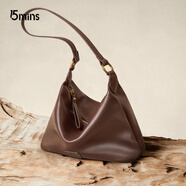 15MINS女包2026新款輕奢大容量單肩斜挎包時(shí)尚枕頭包女士包包跨年禮物