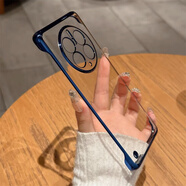 榮耀（HONOR）【品質(zhì)原裝】電鍍無(wú)邊框適用華為mate70pro手機殼p60新款mt60透明 藍色 Magic7_Pro
