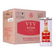 五糧液股份 濃香型白酒 新老款隨機 擺柜收藏【喜酒】 52度 500mL 6瓶 2017年五糧液VVV綿柔精制