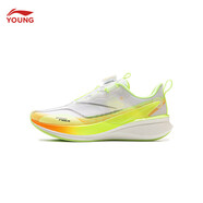 李寧童鞋跑步鞋男秋冬季新款大童赤兔8PRO青少專(zhuān)業(yè)競速運動(dòng)鞋 綠色(赤兔8PRO) 42