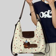 麓格立包包女包韓版單肩托特包女大容量通勤雙肩背包秋冬季百搭可愛(ài)狗狗 可背款單肩包【臘腸狗】