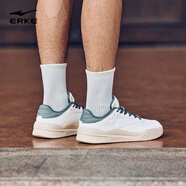 鴻星爾克男鞋板鞋26年新款厚底小白鞋輕便增高百搭休閑鞋運動(dòng)鞋丨驚鴻3