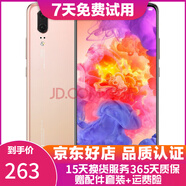 華為 HUAWEI P20 AI智慧 全面屏 雙卡雙待 4G全網(wǎng)通版 二手游戲手機 櫻粉金 6G+64G 全網(wǎng)通 95新