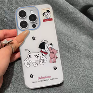 三棲虎可愛(ài)斑點(diǎn)小狗適用蘋(píng)果16promax手機殼iphone一加1314紅米k80至尊小米15s榮耀3008090保護套50華為p 關(guān)注店鋪全店第二件5折貨到 OPPOFindX8Pro