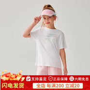 斯凱奇（Skechers）吸濕速干斯凱奇女童夏裝兩件套t恤男童短袖短褲兒童運動(dòng)套裝 【吸濕速干】粉_005N 120 cm