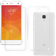 拓蒙 適用于小米4/Mi4手機殼全包硅膠保護套防摔m4s/4代/四代/mi4lte-cmcc后背殼 小米4/Mi4 手機套透明-只有殼(環(huán)保材料，無(wú)異味）