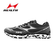 海爾斯中考體育專(zhuān)用鞋田徑跑步鞋男女學(xué)生體側考試跳繩立定跳遠鞋 升級版黑色699S偏小一碼跑跳加分 35 35