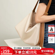 蔻一（Cnoles）托特包女士斜挎包軟皮時(shí)尚單肩水桶潮流小方包生日禮物女友老婆