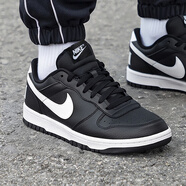 耐克（NIKE）男鞋板鞋 2025冬季新款Court系列潮流休閑鞋板鞋厚底增高時(shí)尚板鞋 黑白熱推款/后跟NIKE 41 (260mm) 8