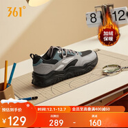 361°運動(dòng)鞋女冬季加絨復古棉鞋情侶厚底休閑老爹鞋子女682446738-2