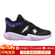 迪卡儂（DECATHLON）兒童籃球鞋NBA湖人籃球鞋體育學(xué)校訓練運動(dòng)鞋IVO3 洛杉磯湖人-黑色 36