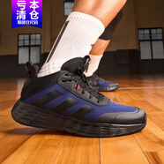 阿迪達斯 （adidas）籃球鞋男鞋2025秋冬季新款運動(dòng)鞋Marquee Boost實(shí)戰休閑鞋 IF6668黑藍 41