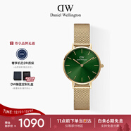 丹尼爾惠靈頓（DanielWellington）DW手表女簡(jiǎn)約時(shí)尚歐美表石英小綠表送女友圣誕禮物DW479