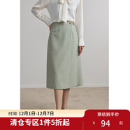 獨束大碼女裝法式小香風(fēng)通勤套裝秋裝新款微胖mm簡(jiǎn)約氣質(zhì)時(shí)尚套裝 半身裙 XL