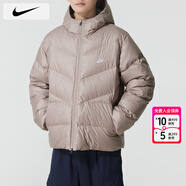 耐克（NIKE）男裝25冬季新款運動(dòng)服防風(fēng)連帽面包服加厚保暖外套時(shí)尚休閑羽絨服 HQ7791-245/曬圖退10 L 【175】體重130~150斤左右