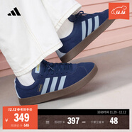 adidas「T頭鞋」VL COURT 2.0復古休閑板鞋德訓鞋阿迪達斯輕運動(dòng)   深藍/粉藍/樹(shù)脂黃(推薦女生選小半碼)   42.5