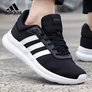 阿迪達斯（adidas）官方艦店男鞋冬季新款運動(dòng)鞋透氣潮流輕便緩震低幫休閑跑步鞋子男 黑武士跑步鞋/緩震透氣/主推款 40.5