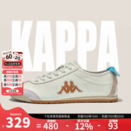 卡帕卡帕女鞋百搭小白鞋女2024冬季新款軟底輕便休閑運動(dòng)鞋女德訓鞋女 水綠色/寶石紅 37