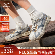 美津濃（MIZUNO）【RACER S 1.0】軟底輕便運動(dòng)跑步鞋男女同款緩震透氣休閑慢跑鞋 01/日系丹寧 41 (265mm)