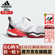 阿迪達斯 （adidas）高爾夫球鞋25新款男士運動(dòng)鞋CODECHAOS BOA透氣輕舒適緩震防潑水 IH8444 白/黑/紅 40 （UK7.0）