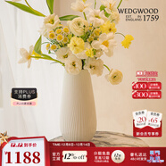 Wedgwood[圣誕禮物]威基伍德雅韻30cm骨瓷花瓶歐式風(fēng)格擺件客廳插花 雅韻花瓶 30cm