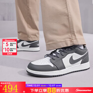 耐克（NIKE）板鞋AJ女鞋 冬季新款AIR JORDAN 1青少年運動(dòng)鞋籃球鞋低幫休閑鞋 553560-044 AJ系列 35.5