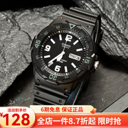 卡西歐（CASIO） 卡西歐(CASIO)手表 樹(shù)脂皮帶運動(dòng)防水兒童學(xué)生電子表日期星期 MRW-200H-1B2