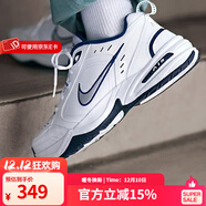 耐克（NIKE）官方男鞋女鞋 AIR MONARCH IV氣墊運動(dòng)鞋休閑鞋老爹鞋跑步鞋鞋子 415445-102 男女同款 藍白 46