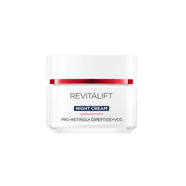 歐萊雅（LOREAL）復顏視黃醇精粹抗皺晚霜護膚品補水保濕抗皺提拉緊致舒緩晚霜護膚 復顏視黃醇抗皺晚霜1瓶裝50ml