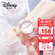 迪士尼（Disney）女士手表時(shí)尚雙日歷少女腕表生日情人節開(kāi)學(xué)禮物送女生愛(ài)心禮盒裝