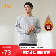361°衛衣男裝秋冬季長(cháng)袖運動(dòng)服休閑圓領(lǐng)寬松加絨上衣服652344801D-7