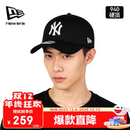 NEW ERA紐亦華MLB帽子男女棒球帽秋冬季NY硬頂940運動(dòng)保暖鴨舌帽11779840