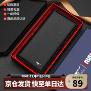 七匹狼錢(qián)包男長(cháng)款商務(wù)頭層牛皮大容量錢(qián)夾七夕情人節禮物送男友生日禮物 黑色【閃電到貨】