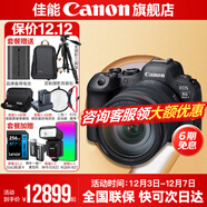 佳能r6 打鳥(niǎo)攝影器材全畫(huà)幅微單vlog相機 機身4K拍攝小型輕量微單相機 下單抽拉布布&金豆 R6二代機身拆+RF 24-105USM拆L級鏡頭 官方標配【不含內存卡相機包等必要配件 推薦選套餐】