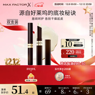 蜜絲佛陀（MAXFACTOR）鎖色水凝唇膏雙支裝滋潤淡化唇紋深度滋潤無(wú)色3.8g