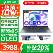 聯(lián)想小新15/Air15 2025超能本 高性能大屏學(xué)生辦公設計游戲輕薄筆記本電腦 小新15 OLED版｜新酷睿5-210H 16G 1TB 升級【官方正品 支持驗證】