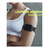 原裝適用健身跑步運動(dòng)臂帶 拳擊表帶蘋(píng)果手表Apple watch Ultra S 黑色 經(jīng)典黑灰 42 44 45毫米表盤(pán)