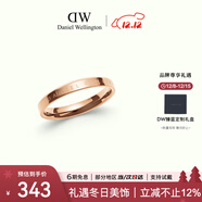 丹尼爾惠靈頓（DanielWellington）dw戒指女 經(jīng)典系列情侶戒指 玫瑰金52號 圣誕禮物送女友 DW017