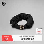 lululemon丨Uplifting 女士帶徽標發(fā)圈 LW9FDGS 黑色 O/S