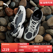 彪馬（PUMA）透氣輕便老爹鞋復古跑鞋男女款運動(dòng)鞋MILENIO 380510 米白色-鐵灰色-石灰色-06 43