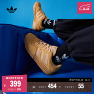 adidas「面包鞋」COURTIC經(jīng)典運動(dòng)板鞋男女阿迪達斯官方三葉草 芥末黃   36