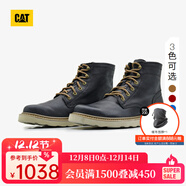 CAT卡特馬丁靴工裝靴男靴男鞋復古工靴高幫商場(chǎng)同款 藍色 43
