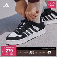 adidas「小鋸齒」D-PAD CLASSIC美高風(fēng)籃球風(fēng)板鞋男女阿迪達斯   白色/黑色   42