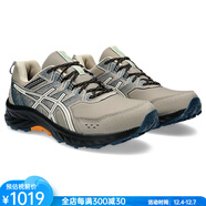 亞瑟士（asics）男鞋跑步鞋運動(dòng)鞋休閑越野跑鞋減震防滑穩定舒適戶(hù)外秋冬透氣緩沖 Feather Grey/Birch灰色耐磨 41.5 碼/美碼8