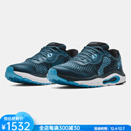 安德瑪（UNDERARMOUR）男鞋跑步鞋緩震網(wǎng)面休閑運動(dòng)鞋透氣舒適吸汗晨跑夜跑鍛煉春夏款 Blue Note / Radar Blue  44 M10=44碼