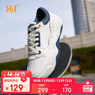 361°運動(dòng)鞋男型燃5冬季低幫透氣百搭厚底休閑板鞋子男672536618-2