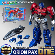 旭杉斯正版變形金剛8起源oneAMK擎天柱威震天大黃蜂艾麗塔玩具 轉換形態(tài)擎天柱高約20CM